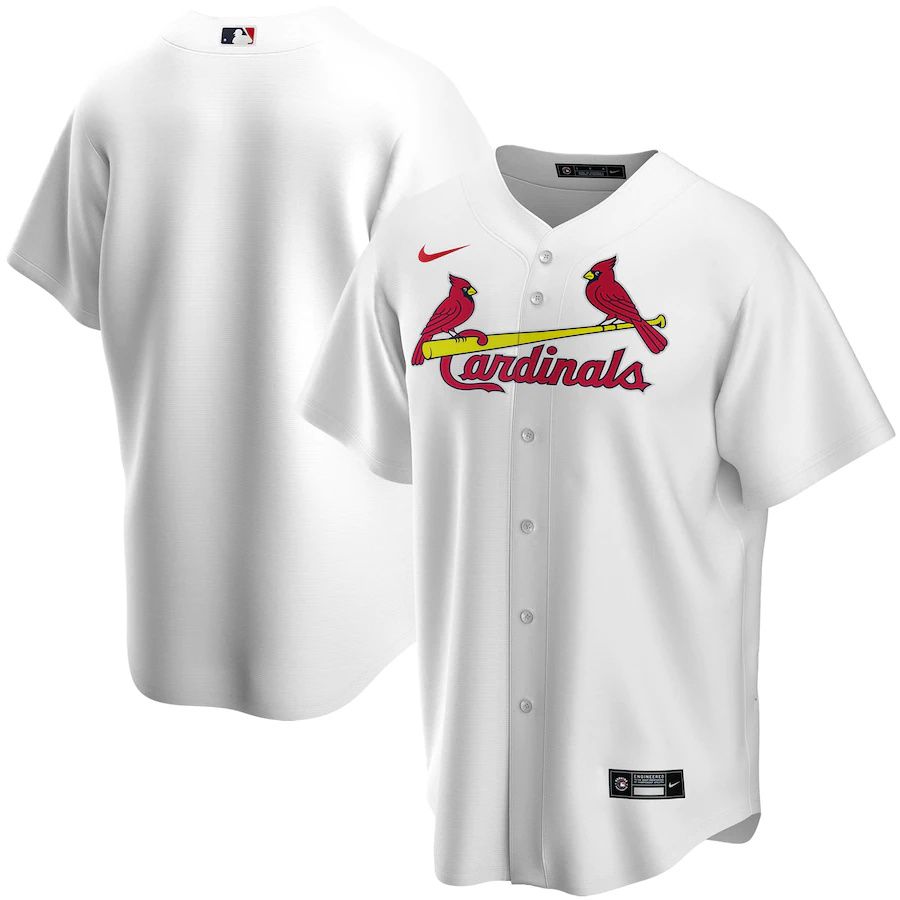 Mens St. Louis Cardinals Nike White Home Replica Team MLB Jerseys->washington nationals->MLB Jersey